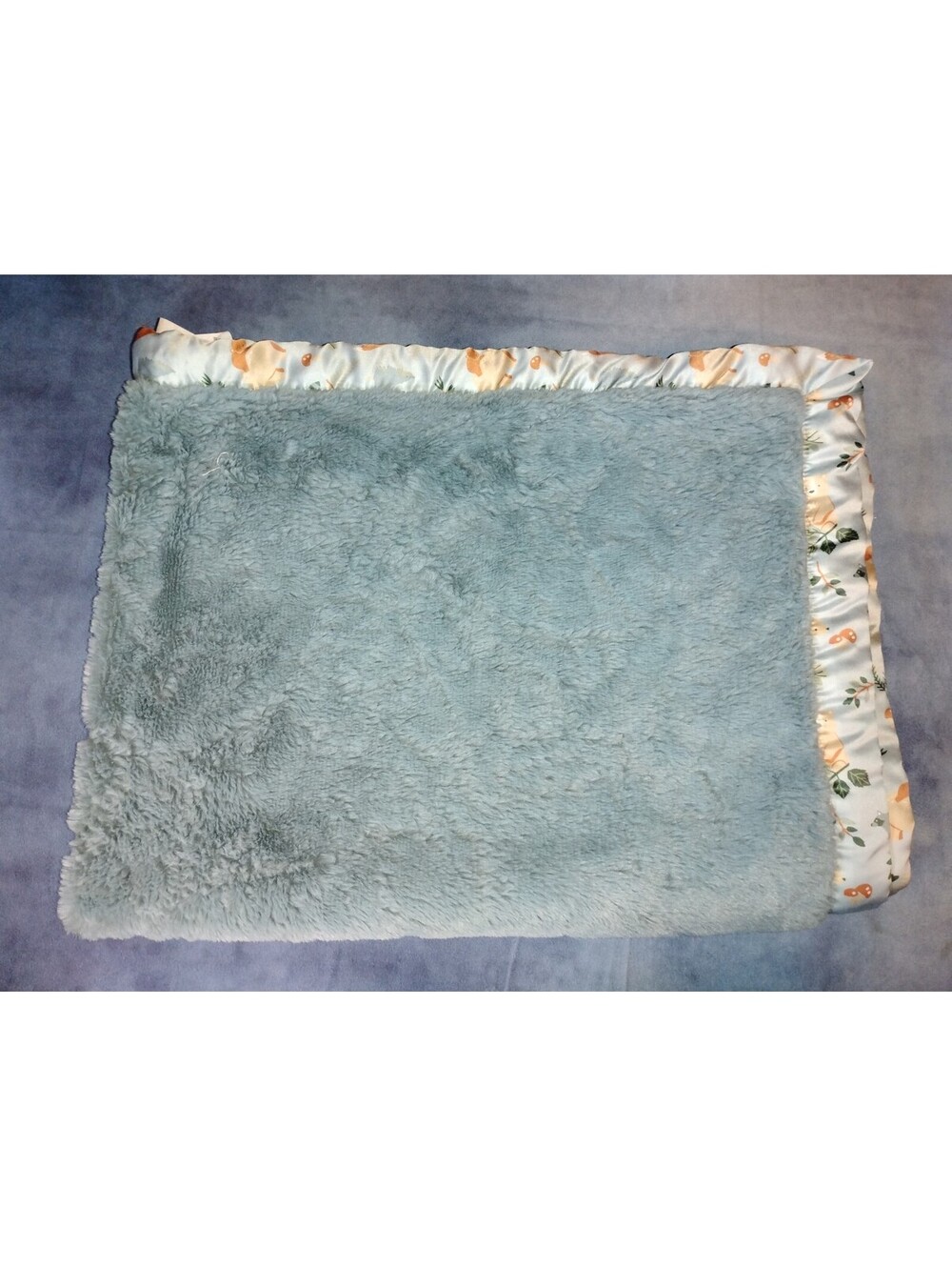 Modern moments blanket with silk binding